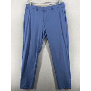 LAUREN RALPH LAUREN Pants 36x34 Performance Chino Trouser Stretch Cotton Blue